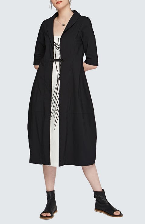 Iris Printed Cotton Jersey Dress