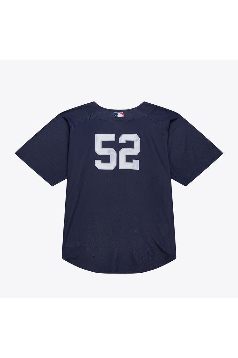 Men's Mitchell & Ness CC Sabathia Navy New York Yankees 2009 Authentic Batting Practice Jersey, Alternate, color, Navy
