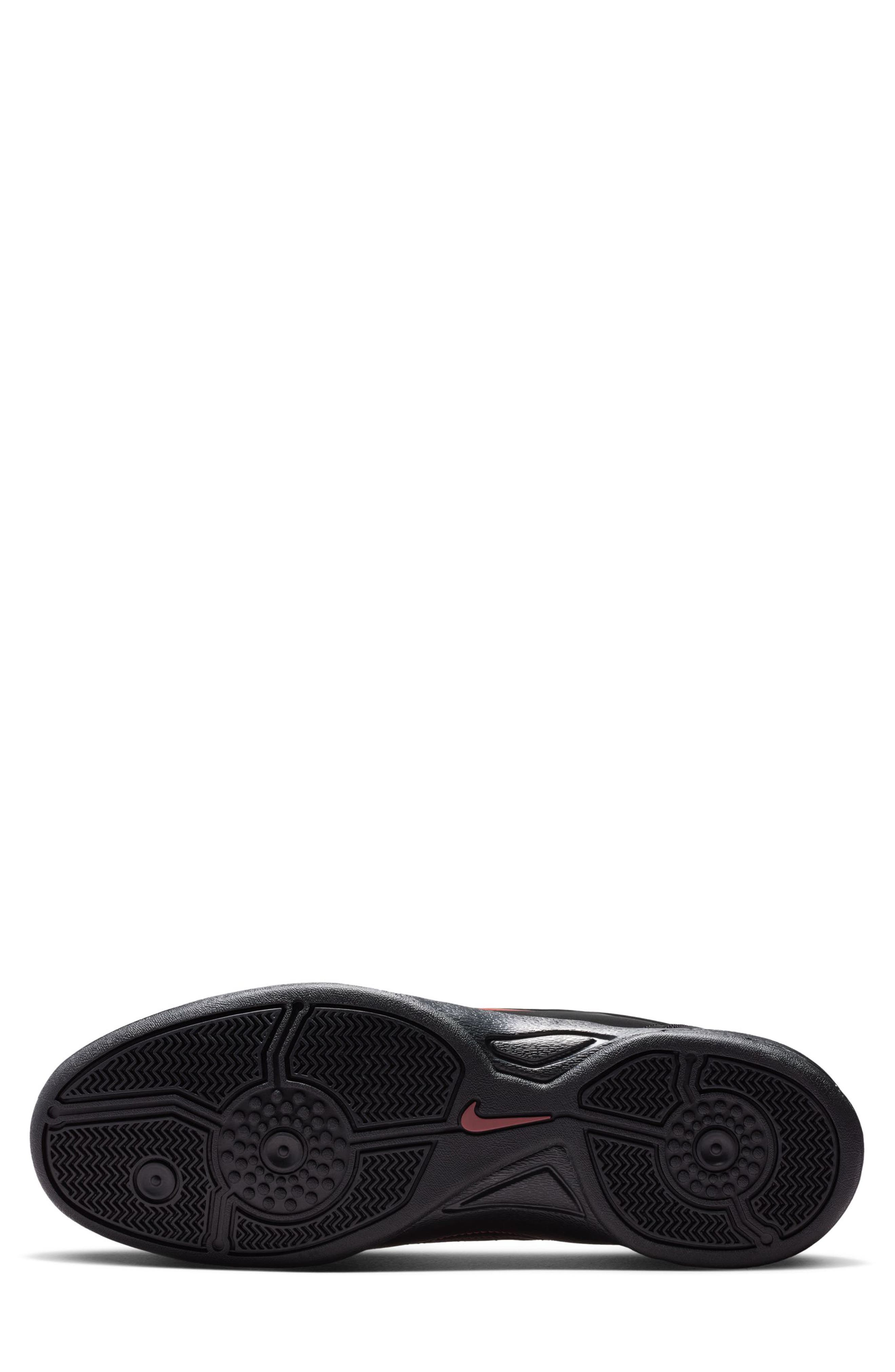 Nike Total 90 Premium Tiempo Soccer Sneaker, Alternate, color, Black/ Red Sepia/ Black