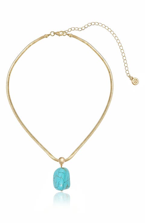 Cultured Baroque Pearl Pendant Necklace