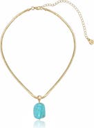 Ettika Cultured Baroque Pearl Pendant Necklace