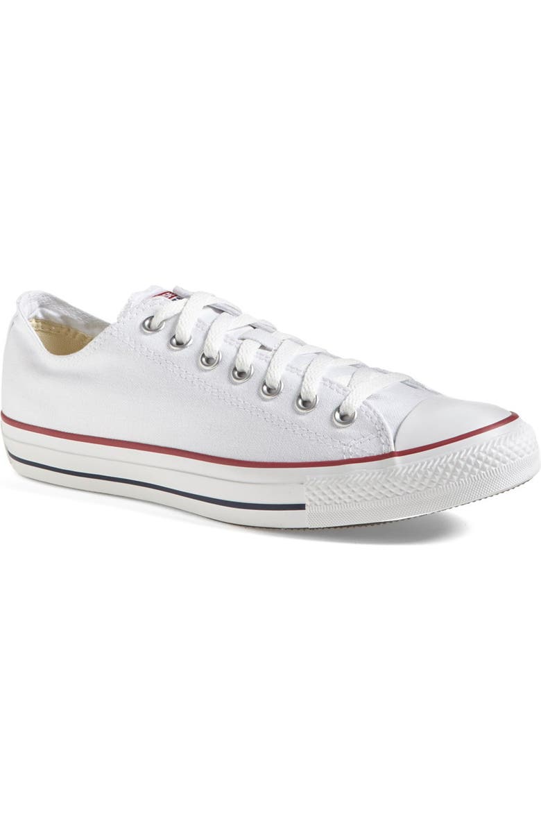 Converse Chuck Taylor<sup>®</sup> All Star<sup>®</sup> Low Top Sneaker, Main, color, Optical White