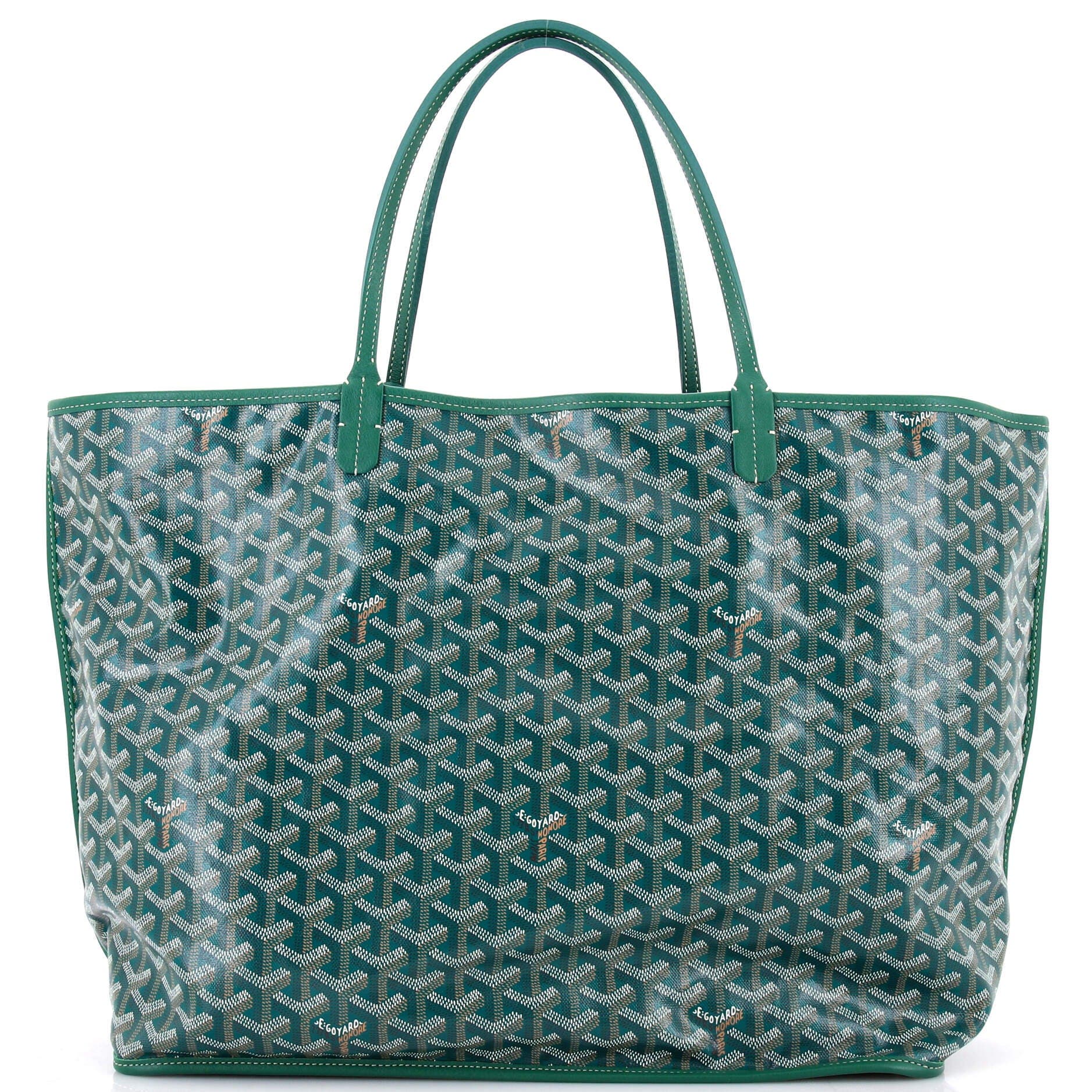 Anjou Reversible Tote Coated Canvas GM, Main, color, Green