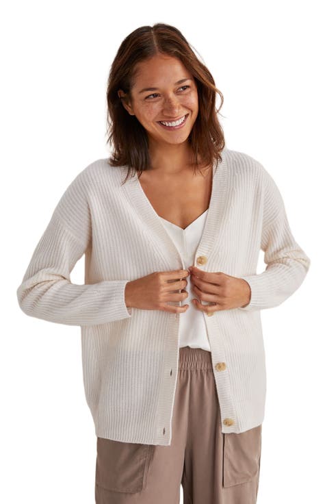 Cashmere Shaker Stitch Cardigan