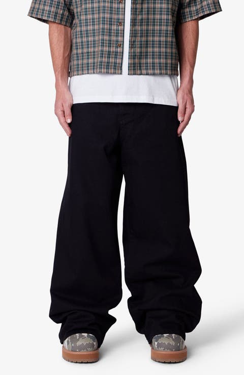 Raw Baggy Rave Wide Leg Jeans