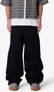 mnml Raw Baggy Rave Wide Leg Jeans