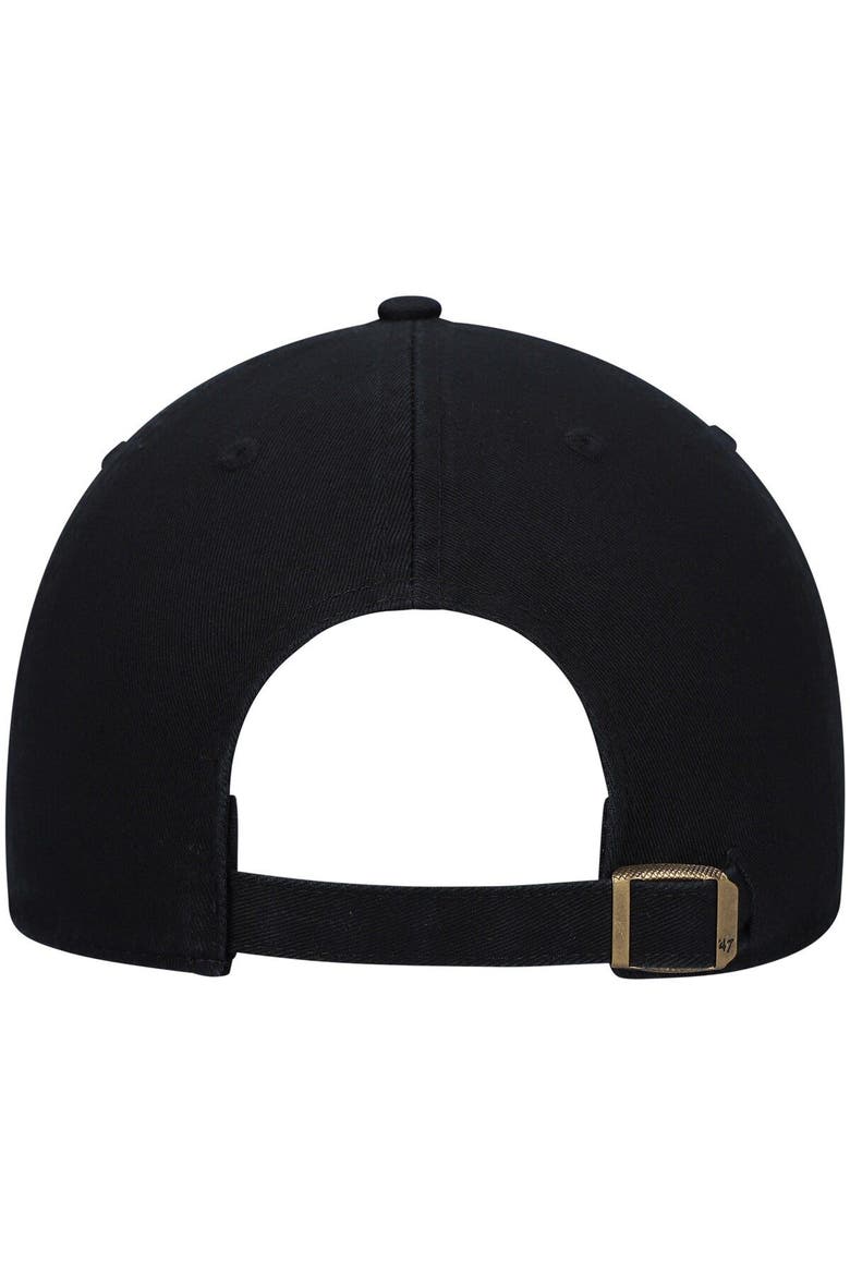 Men's '47 Black Cincinnati Bengals Clean Up Alternate Adjustable Hat, Alternate, color, Black