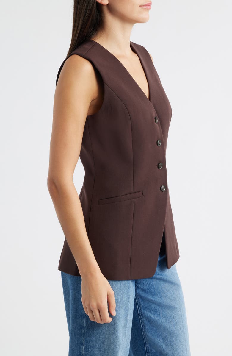 PAIGE Campanelli Vest, Alternate, color, Java