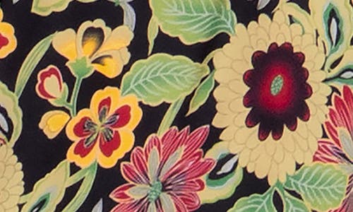 Melloday Twist Detail Cap Sleeve Top In Multi