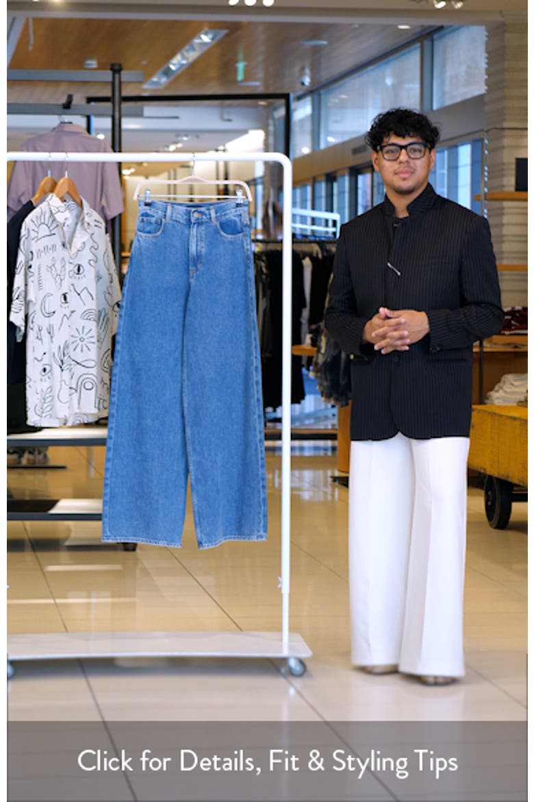 Relaxed Fit High Waist Wide Leg Jeans video