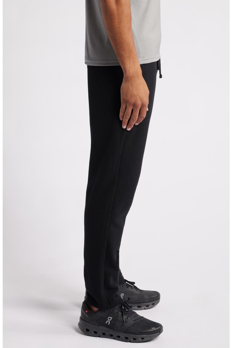 Cloud Fleece Straight Leg Sweatpants, Alternate, color, BLACK