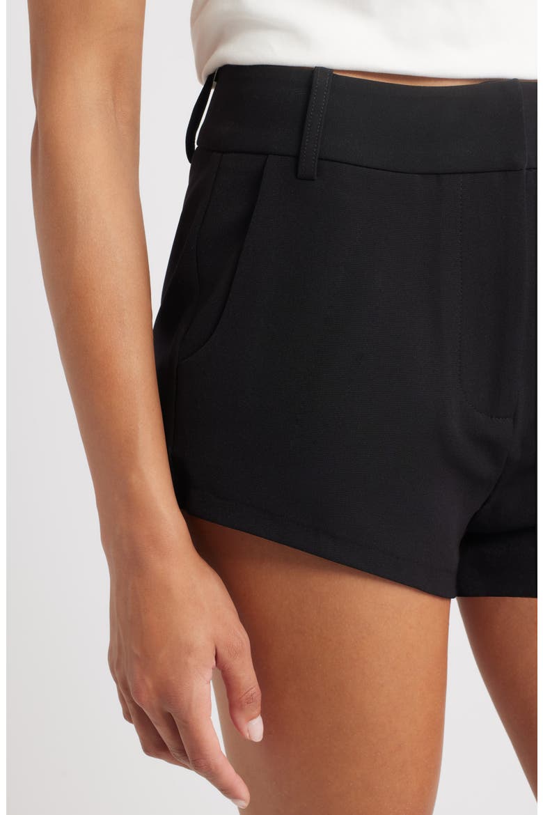 Ellis Mini Shorts, Alternate, color, BLACK