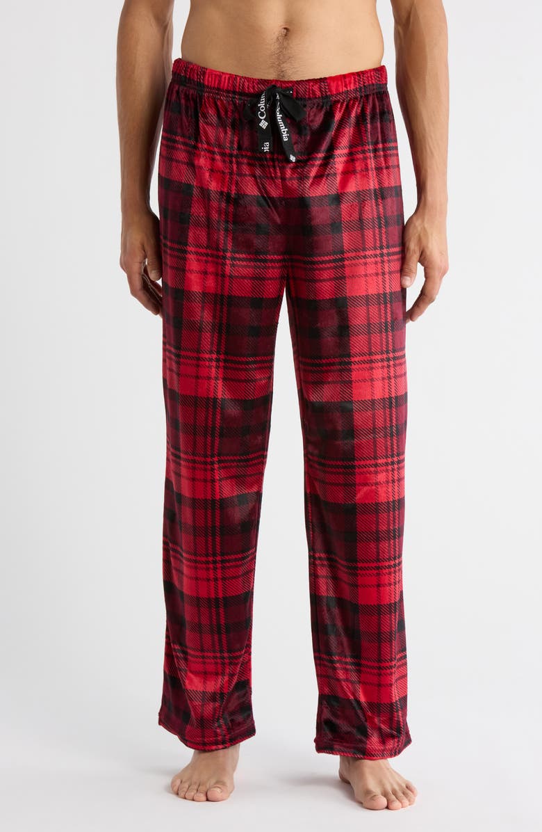 Columbia Brushed Flannel Pajama Bottoms, Main, color, Mtrd-Multiplaid