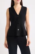 Anne Klein Peplum Vest