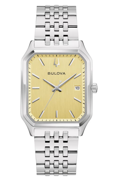 Bulova Special Edition Tony Bennett Classic We Are All Here Watch, 32mm X 43mm In Metallic
