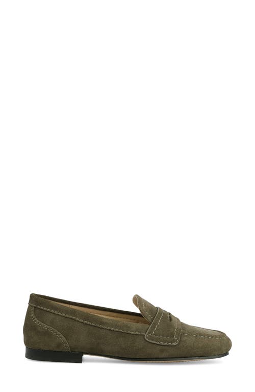 Mia Bahar Penny Loafer In Green