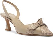 Alexandre Birman Clarita Pointed Toe Slingback Pump