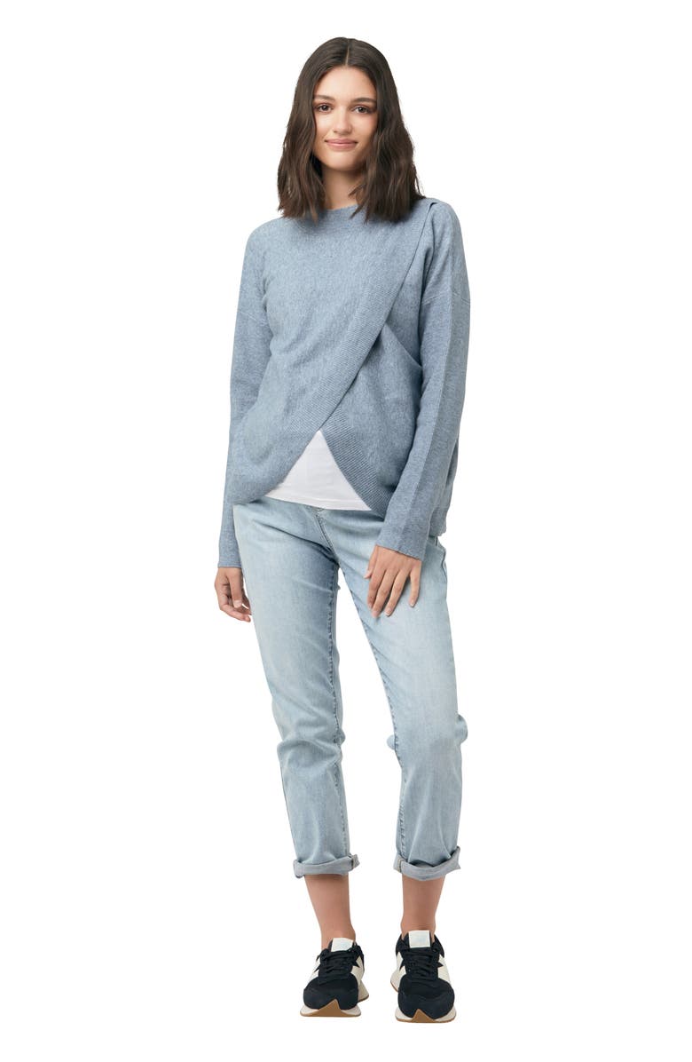 Ripe Maternity Desi Maternity Nursing Sweater, Alternate, color, 