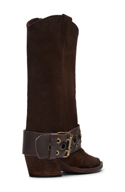 Steve Madden Ashwood Tall Boot In Brown