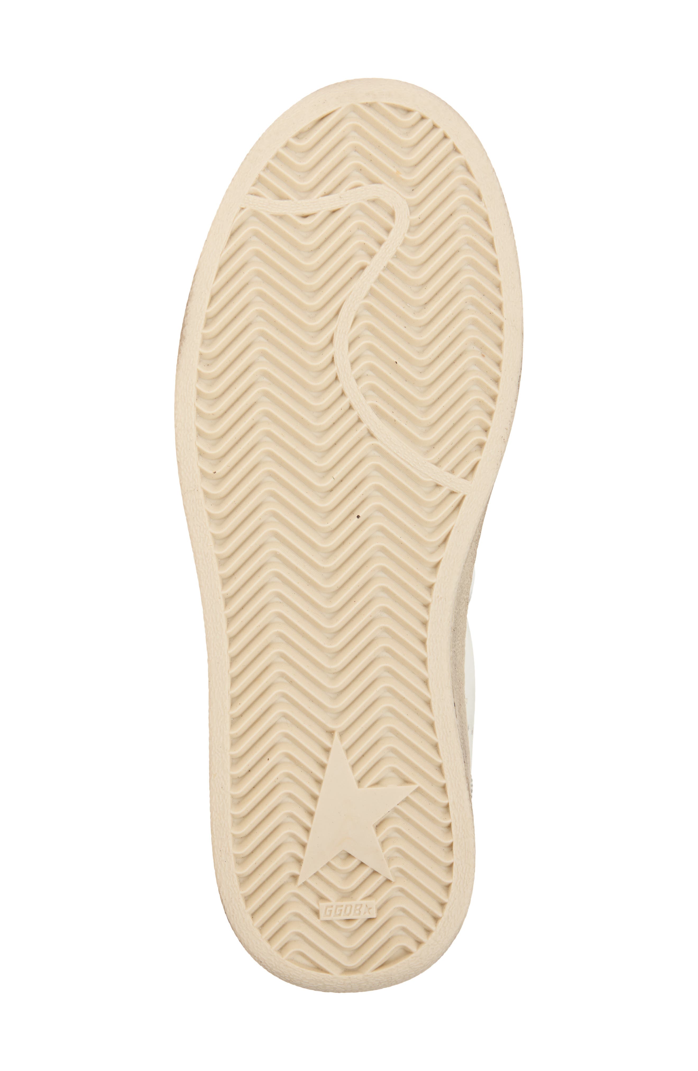 Golden Goose Ball Star 2 Low Top Platform Sneaker, Alternate, color, White/ Gold/ Black