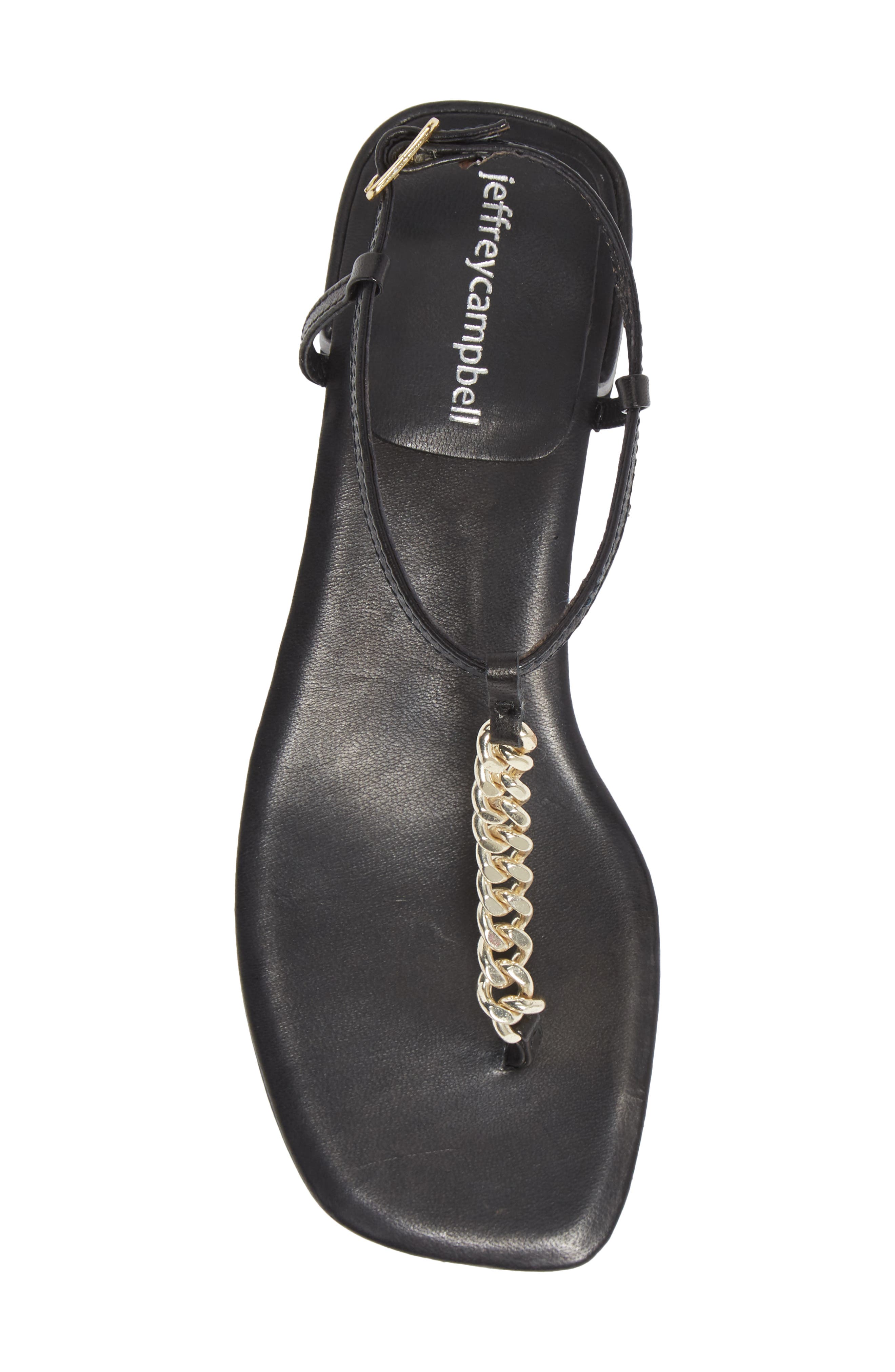 Jeffrey Campbell Chain Sandal, Alternate, color, 