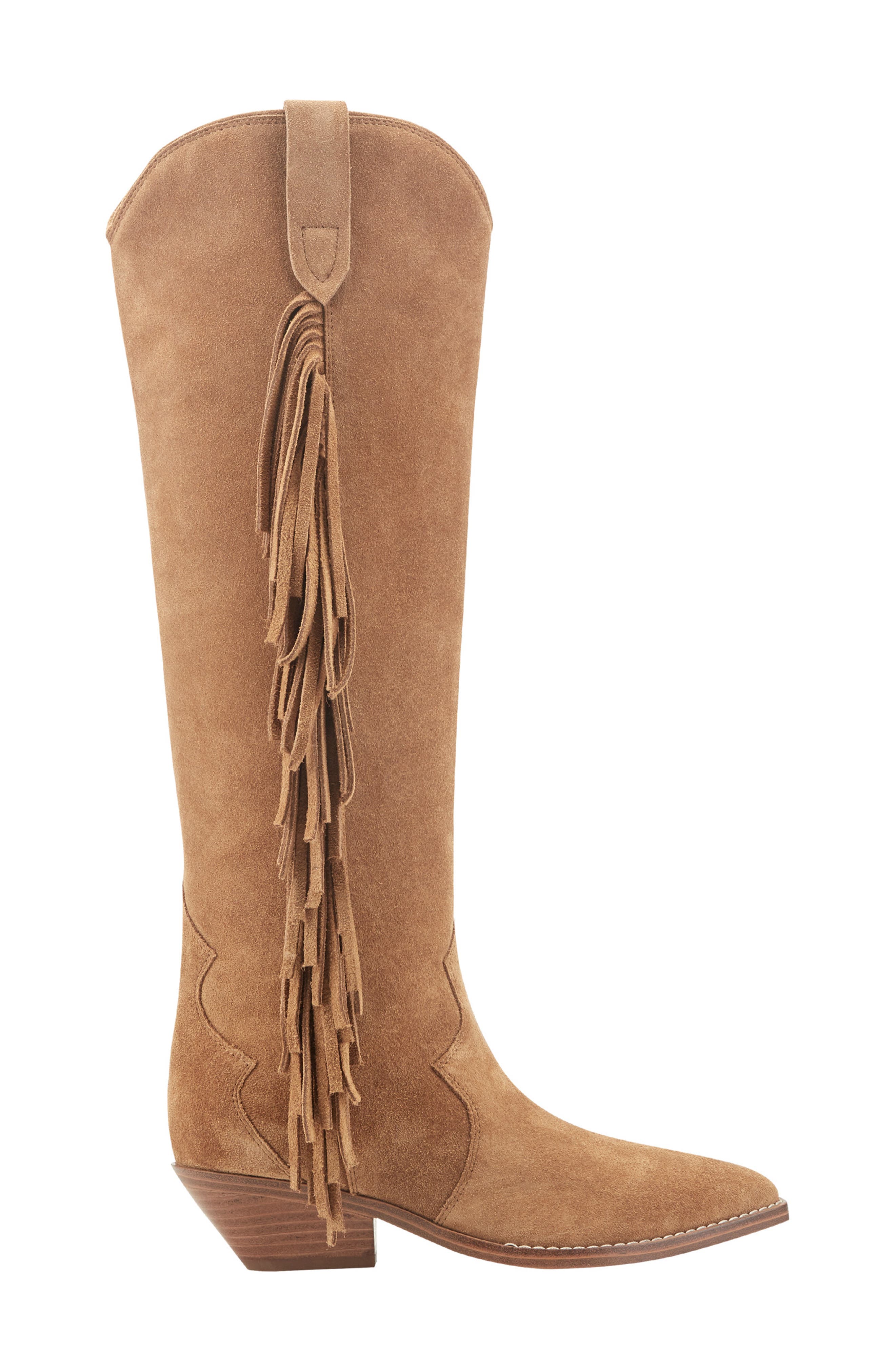 Mlanirey Fringe Western Boot, Alternate, color, MEDIUM NATURAL