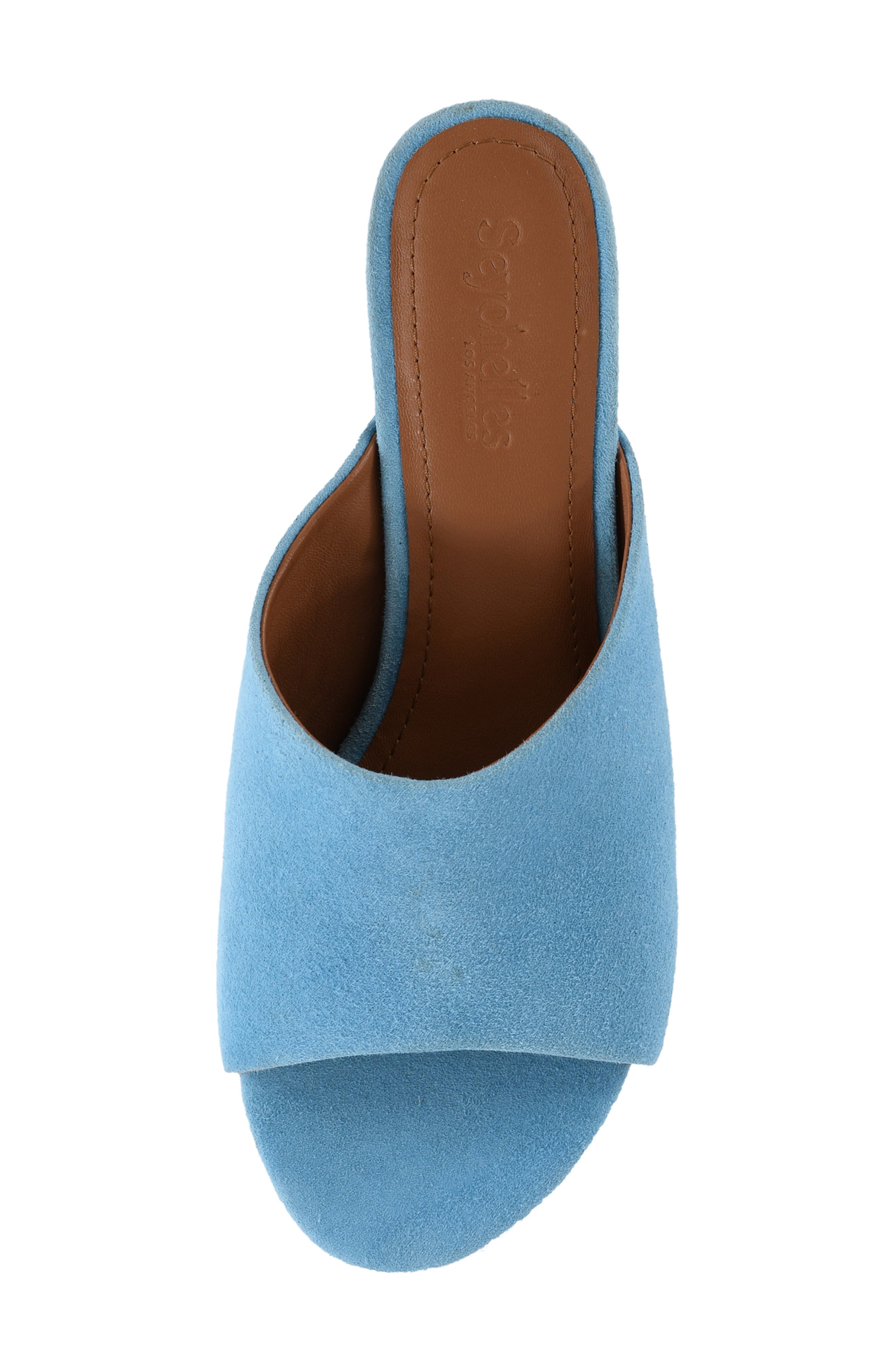 Isn't She Lovely Wedge Slide Sandal, Alternate, color, BLUE