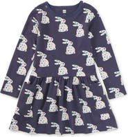 Tea Collection Long Sleeve Pocket Dress