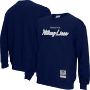 Mitchell & Ness Men's Mitchell & Ness  Navy Penn State Nittany Lions Elite Script Pullover Sweatshirt