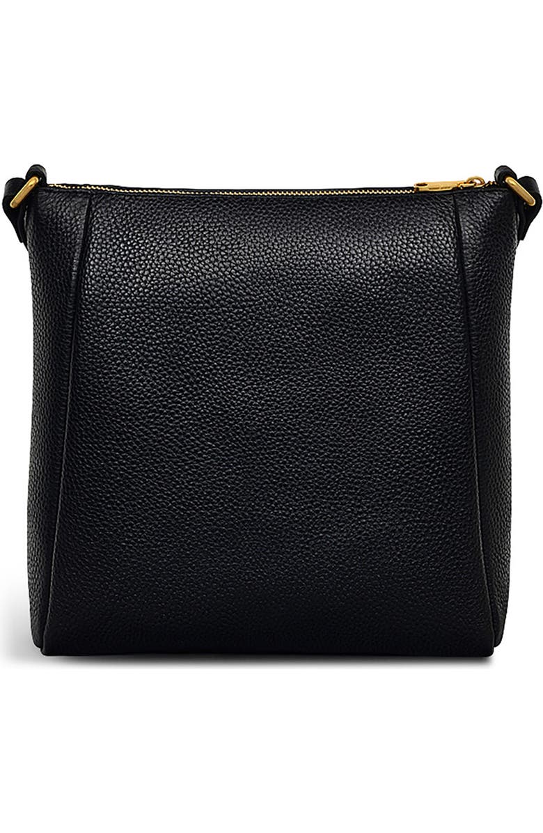 Radley Brooke Avenue Small Zip Top Crossbody Bag, Alternate, color, Black