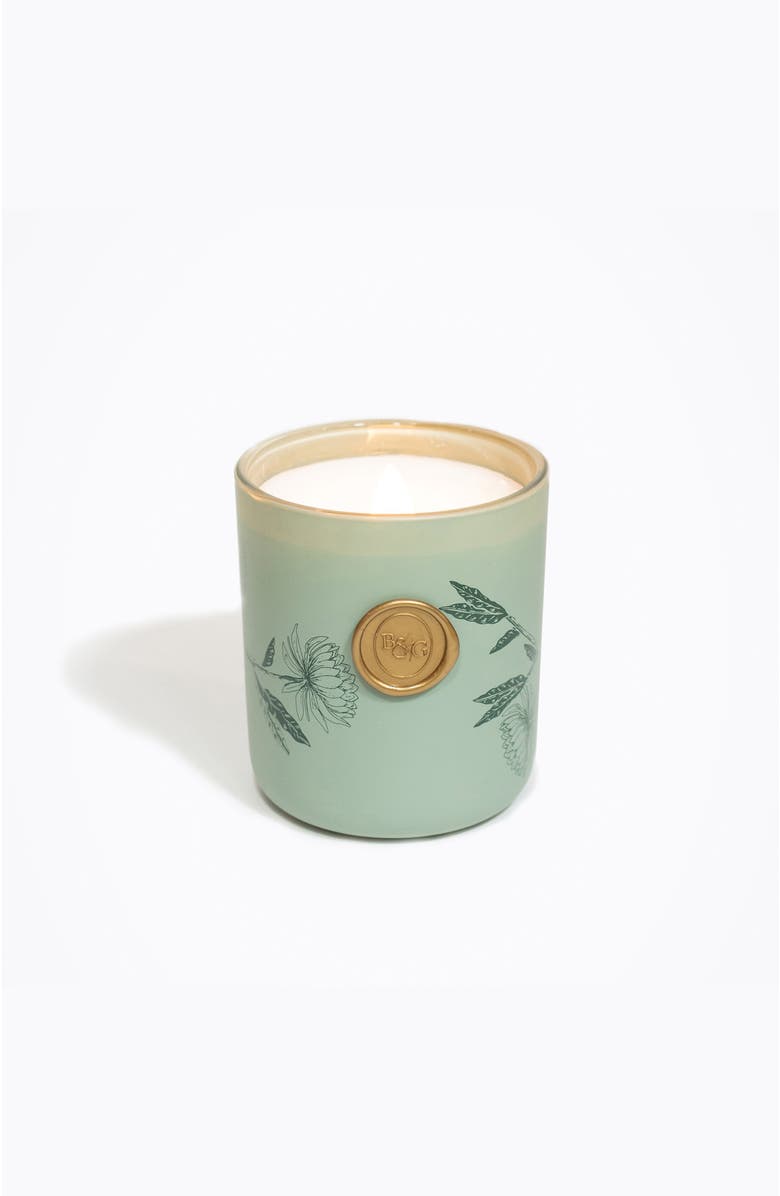 Bond & Grace Moorland Breeze Candle, Main, color, Green