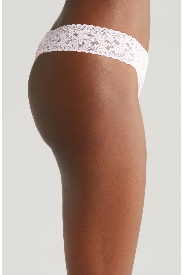 Original Rise Thong, Alternate, color, BLISS PINK