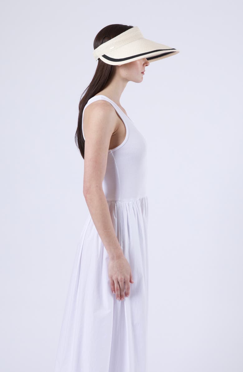 Eugenia Kim Mirabel Packable Visor, Alternate, color, Natural