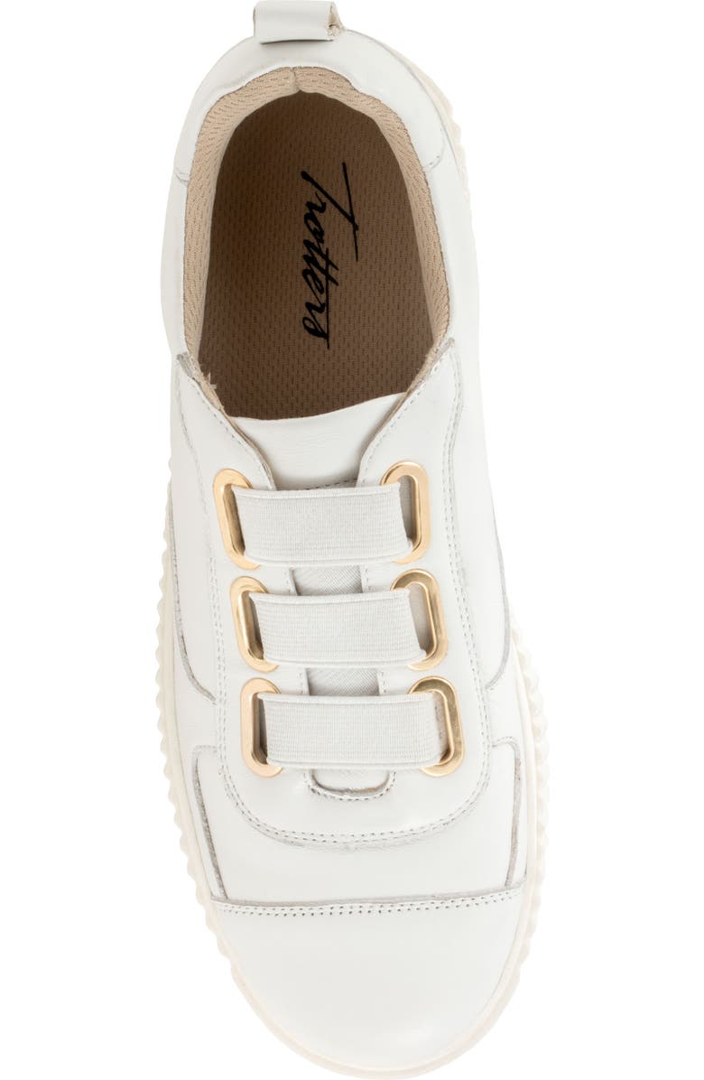 Trotters Bliss Platform Sneaker, Alternate, color, White