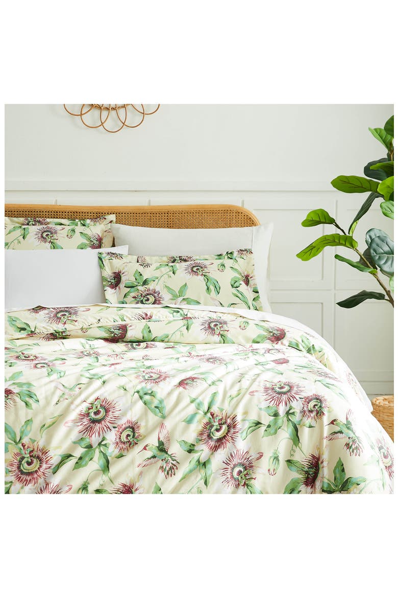 Duvet Cover & Pillow Sham Set, Main, color, CREAM