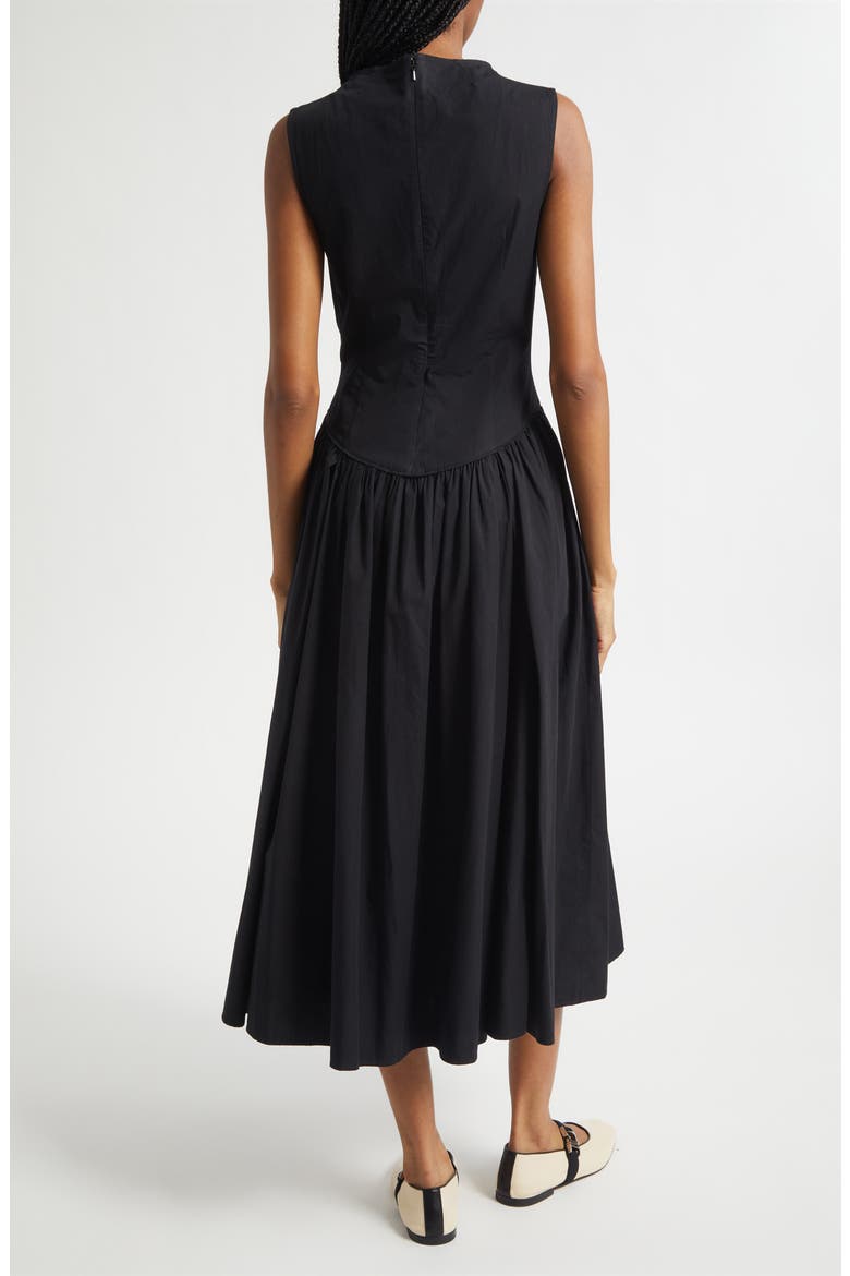 Embroidered Broderie Anglaise Midi Dress, Alternate, color, BRODERIE ANGLAISE