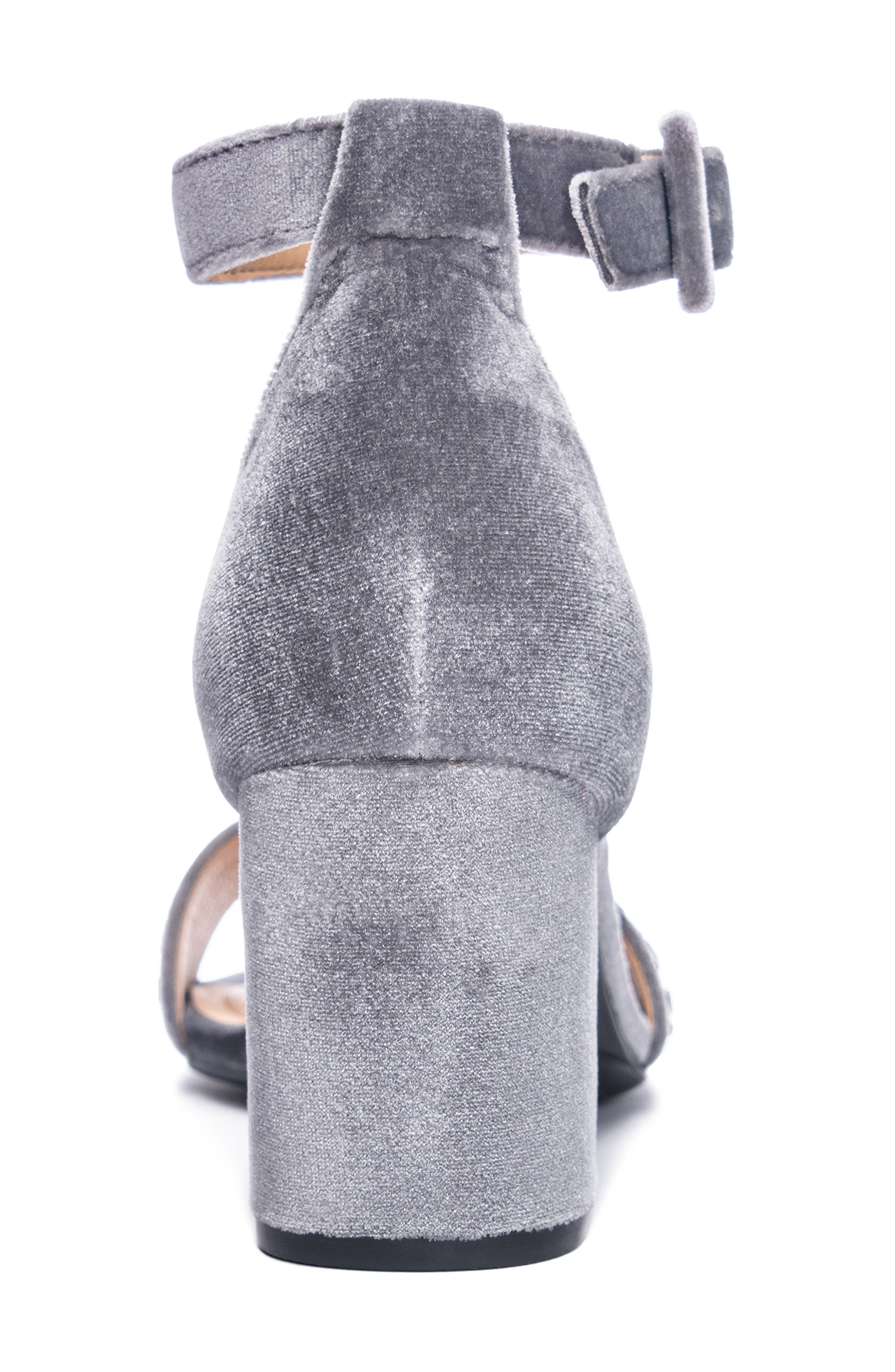 CL BY LAUNDRY Josilyn Velvet Sandal, Alternate, color, 