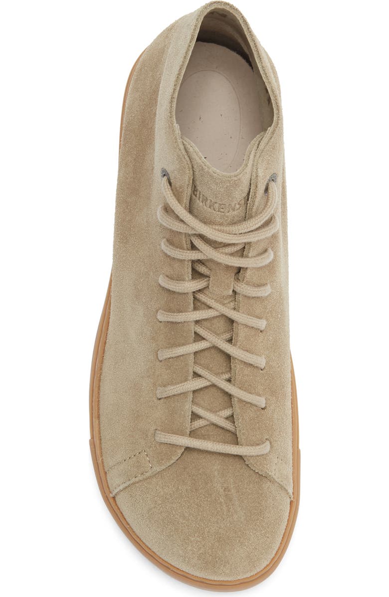 Birkenstock Bend Mid Deconstructed Sneaker - Discontinued, Alternate, color, Gray Taupe