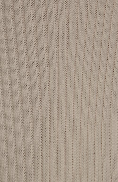 Donna Karan New York Wrap Rib Midi Sweater Skirt In White