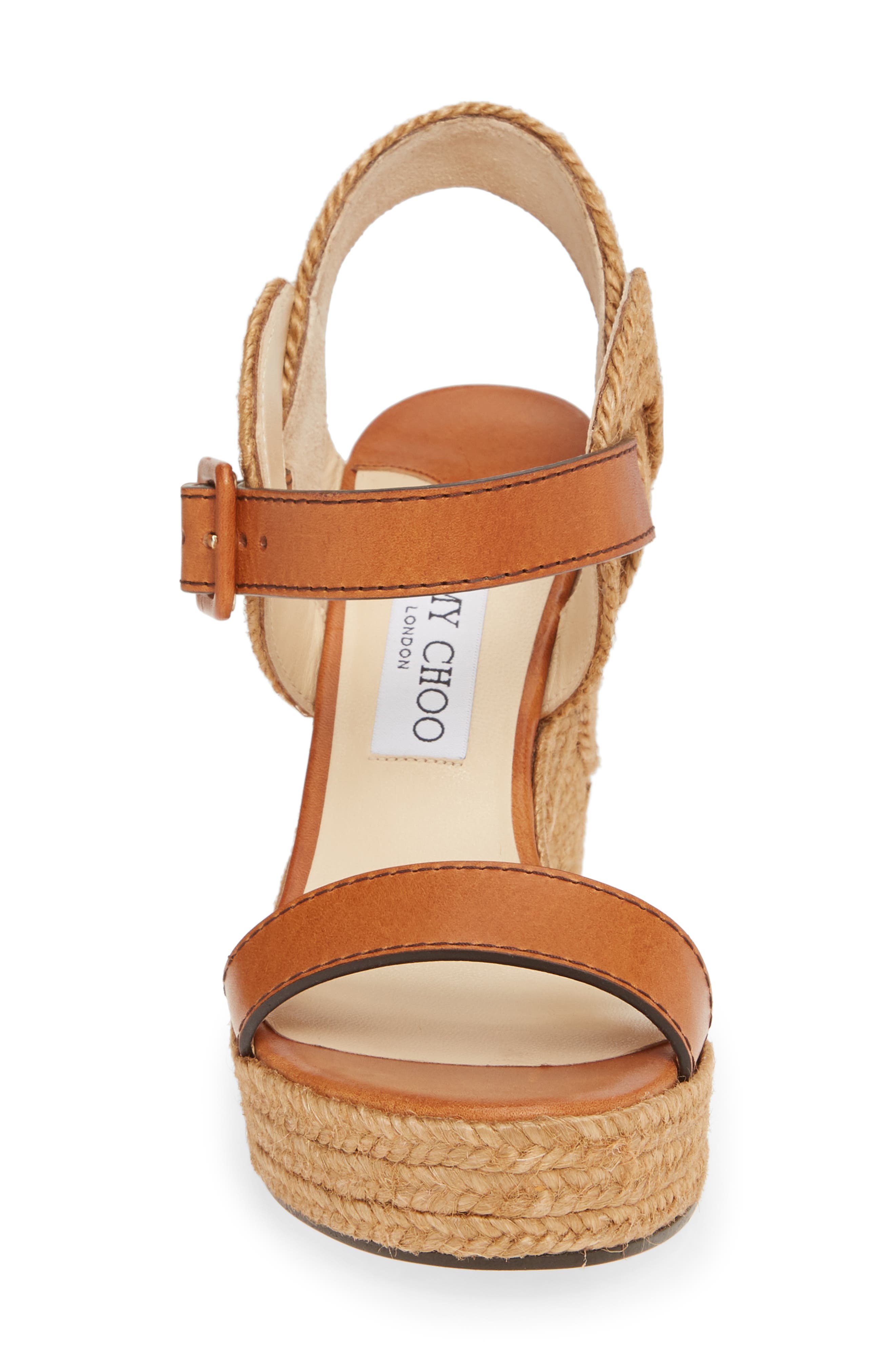 Delphi Braided Wedge Sandal, Alternate, color, CUOIO