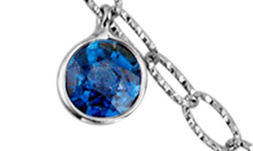 Mindi Mond Icon Sapphire Tinsel Charm Necklace