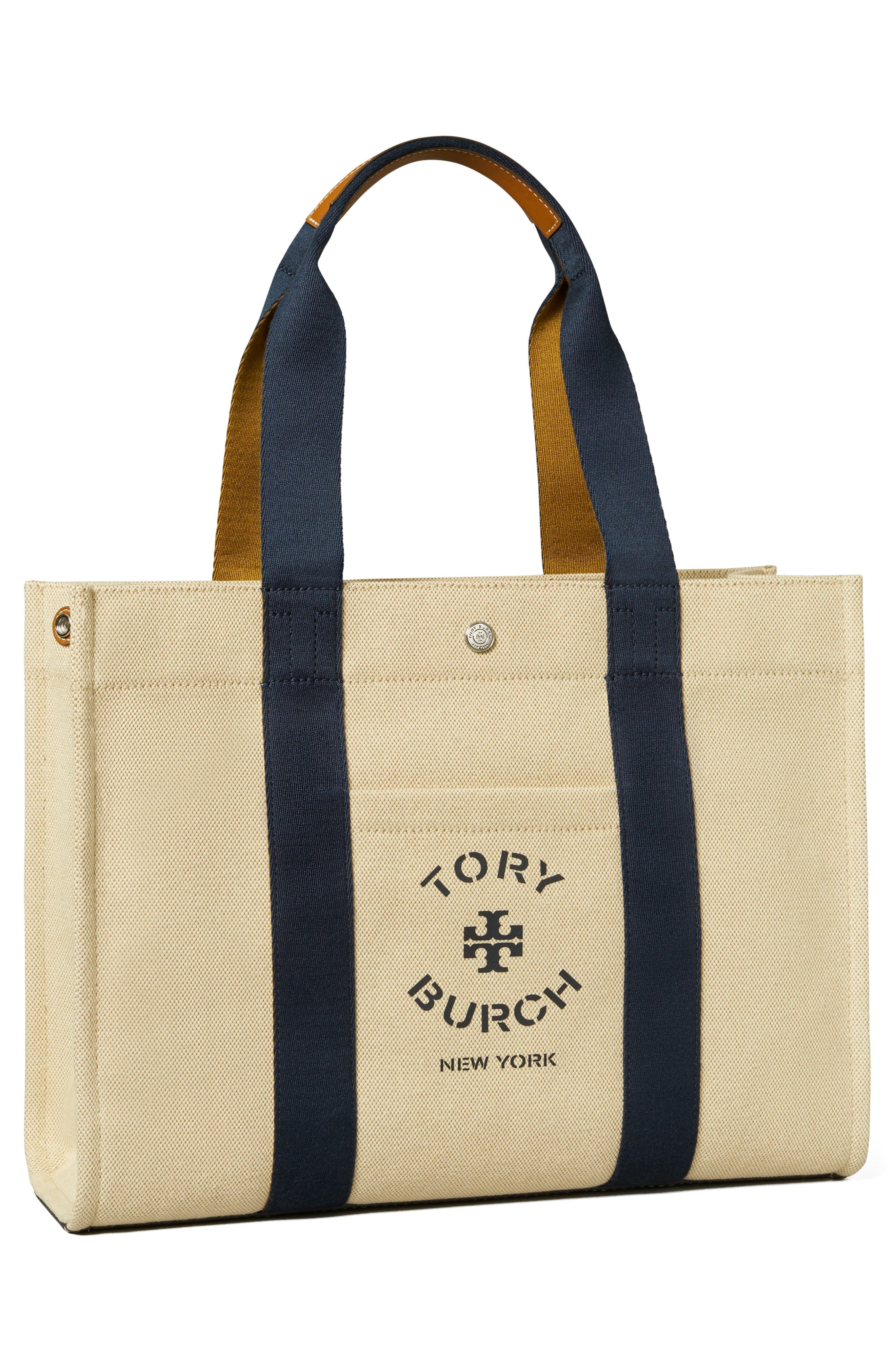Tory Burch Tory Canvas Tote, Alternate, color, 