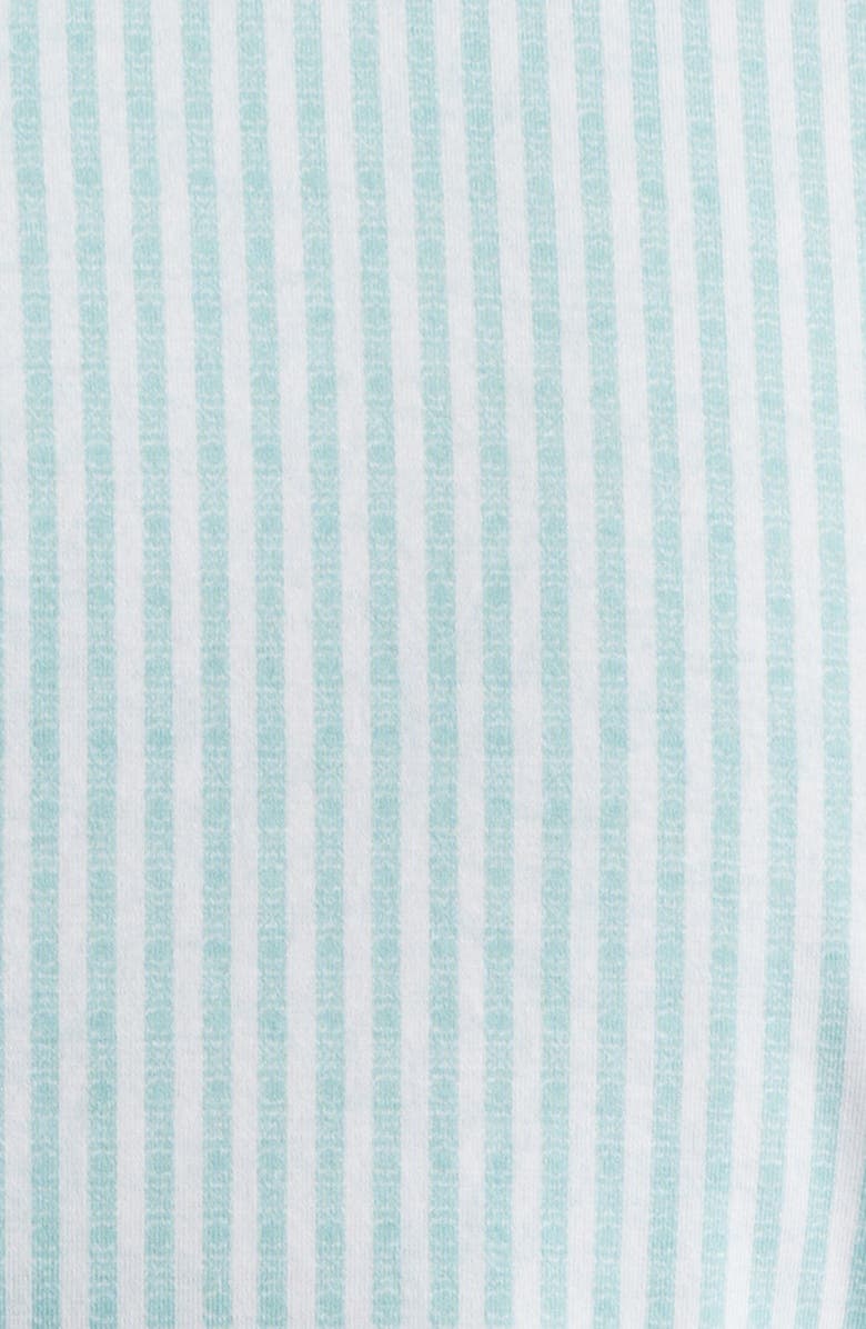 Bugatchi Jimmy OoohCotton<sup>®</sup> Stripe Button-Up Shirt, Alternate, color, Menthol