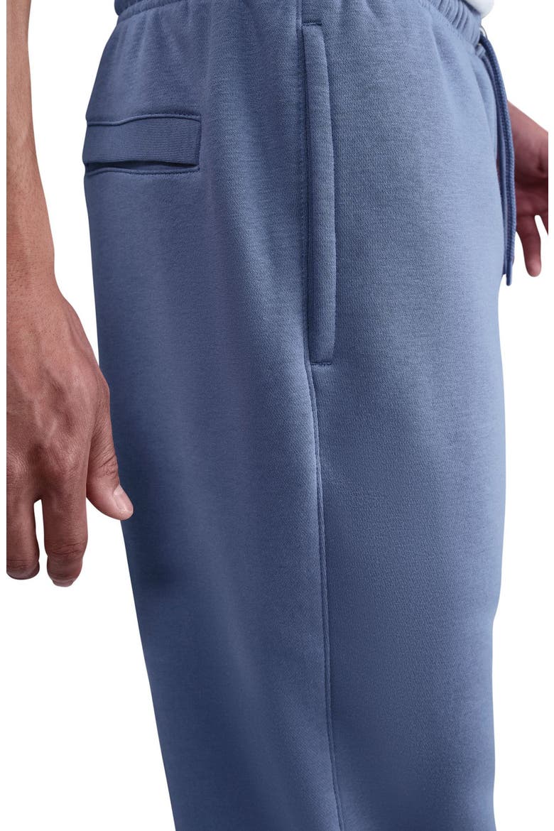 Men's Club Brushed Fleece Sweatpants, Alternate, color, WORLD INDIGO/ WHITE