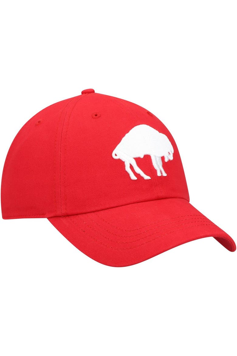 Women's '47 Red Buffalo Bills Miata Clean Up Legacy Adjustable Hat, Alternate, color, Red