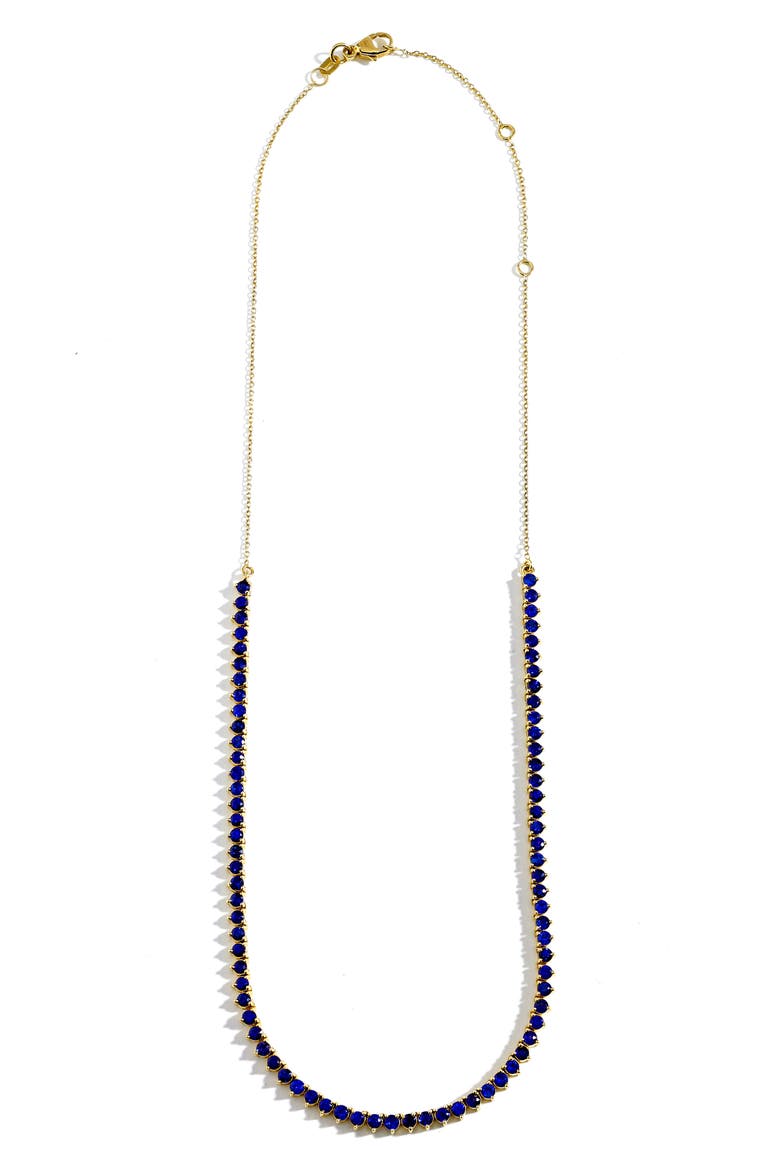 Sapphire Chain Necklace, Main, color, SAPPHIRE