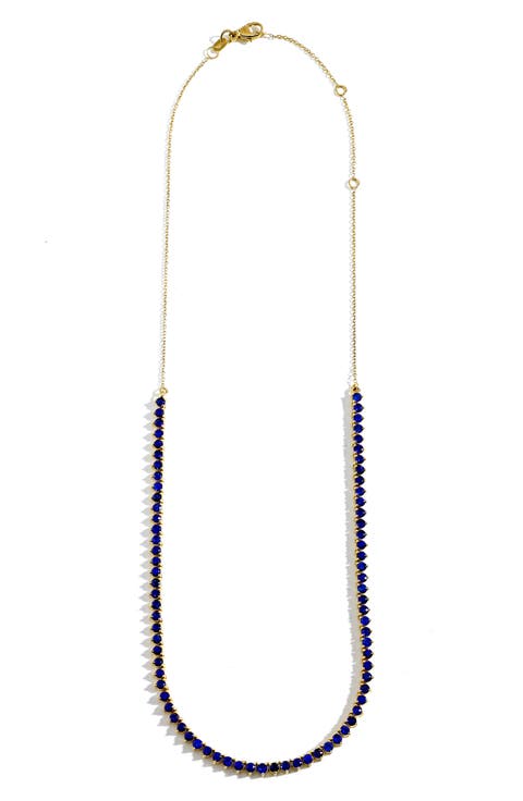 Sapphire Chain Necklace
