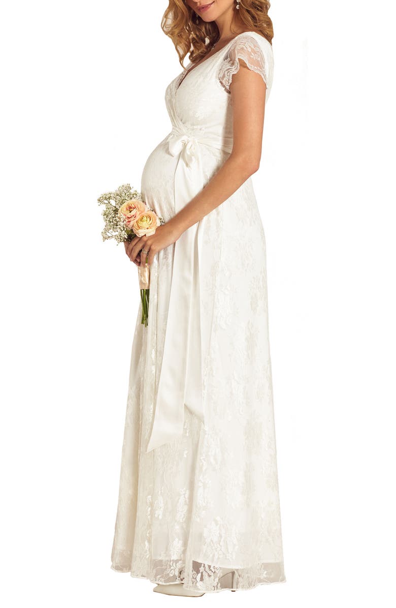 Tiffany Rose Eden Lace Maternity Gown, Alternate, color,
