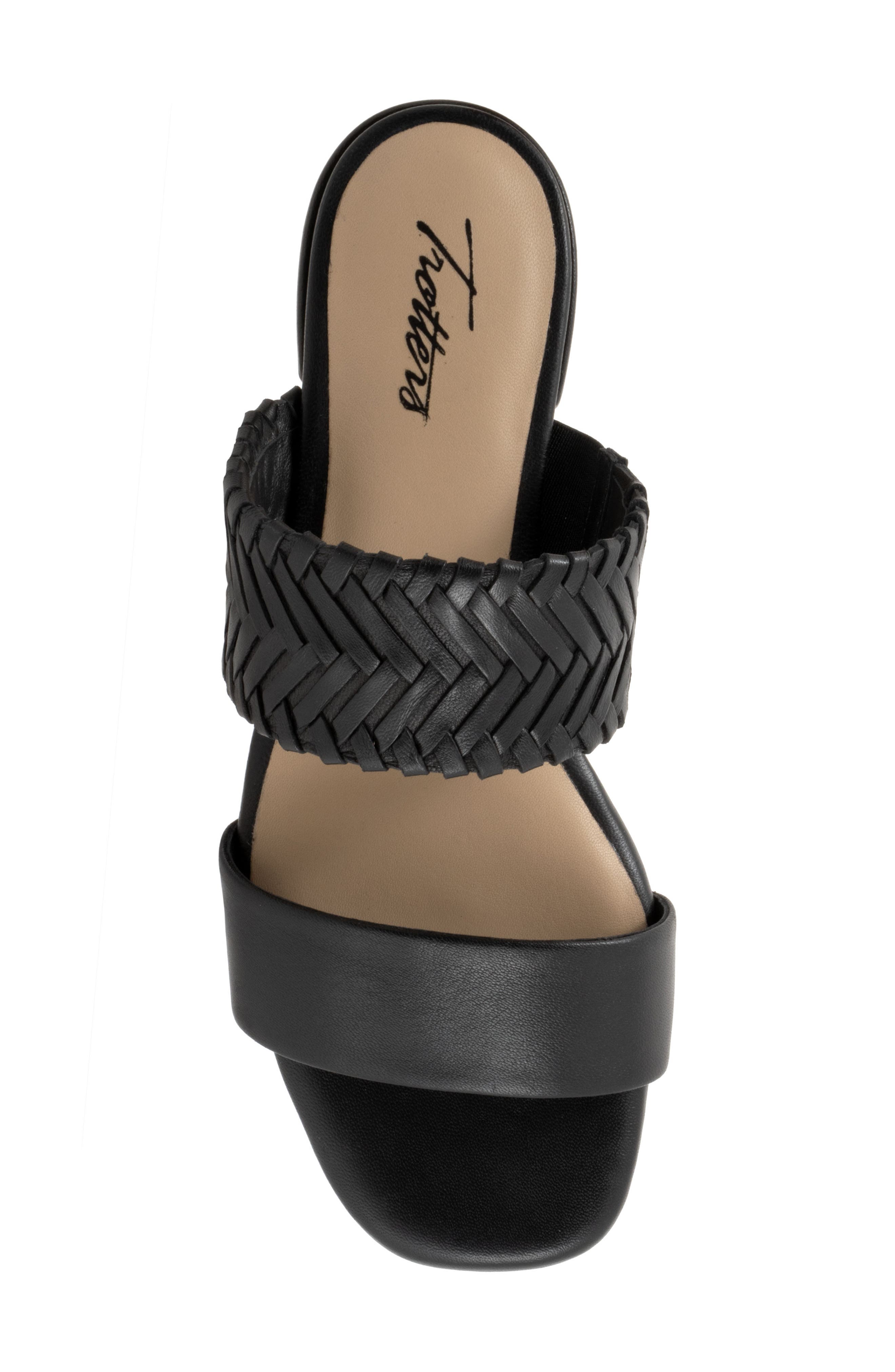 Trotters Nalane Slide Sandal, Alternate, color, Black