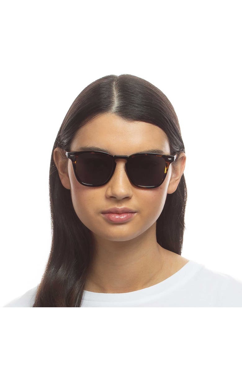 Le Specs No Biggie 49mm Polarized Round Sunglasses, Alternate, color, 